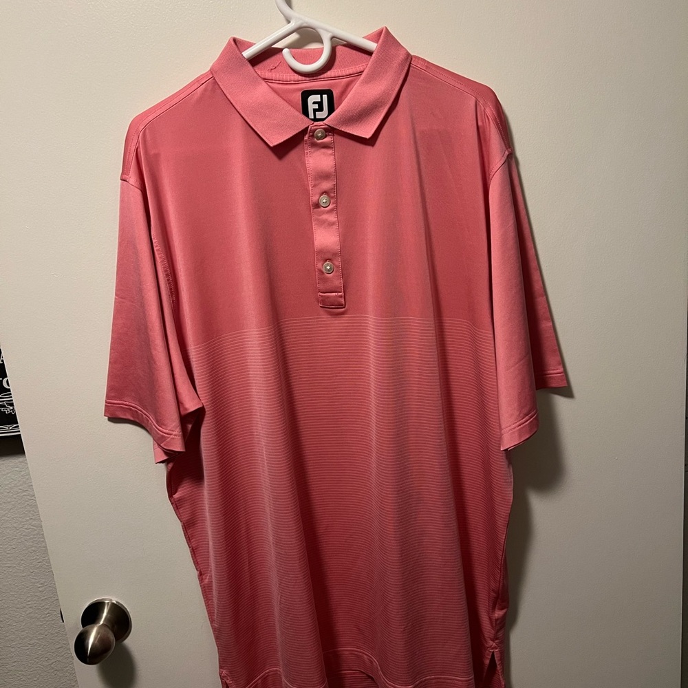 FootJoy Men's Coral Polo Shirt